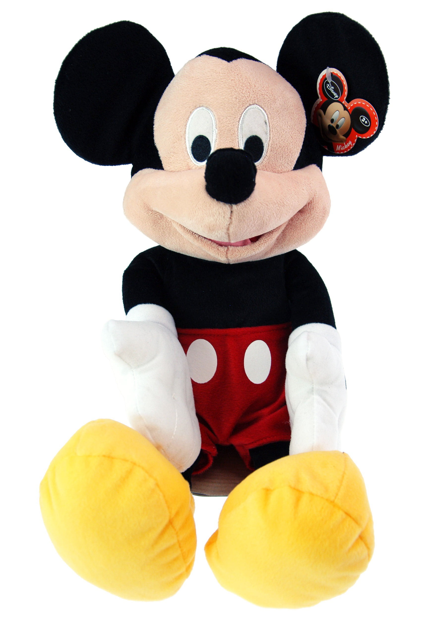 Just Play Disney Mickey Mouse 10" Beanbag Plush Winter Scarf With Tag for sale online 
