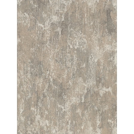 Brewster Bovary Taupe Distressed Texture Wallpaper, 21-in by 33-ft, 57.8 sq. ft