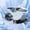White, variant on Solar Powered Dashboard Drifting Rotating Airplane Ornament, Car Interior Decoration With Automatic Rotation For Men Women Military Enthusiasts