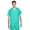 Aqua Green, variant on Harriton M897 Adult Restore 4.9 oz. Scrub Top