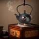 thumbnail image 5 of Hervidor de té, tetera de hierro fundido para barra de casa de téArtAndCraft Fyydes Descripción de la referencia, 5 of 6