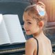 thumbnail image 2 of 8pcs Girl Hair Clips Girls Hair Accessories Cute Hair Clips Star Hair Clips Plush Barrettes, 2 of 4