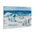 thumbnail image 2 of Stupell Industries Coastal Umbrella Beach Coastal Scene Canvas Art, 24 x 16, by Lorenzo Collective, 2 of 8