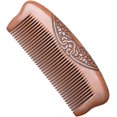 thumbnail image 1 of Peine de Madera CHAO Durazno Antiestático para Cabello Grueso y Rizado, 1 of 4