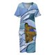 thumbnail image 3 of Vestido de verano 2025 con bolsillos sueltos y ondas Choice para mujer, vestido de fiesta de noche, 3 of 6