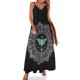 thumbnail image 1 of Vestido sin mangas con diseño de mandala de polilla lunar y fondo, vestido de vendaje, vestidos de noche, ropa para mujer, 1 of 7