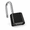 Black-Long Shackle, variant on Black Normal Shackle 4 Digit Combination Padlock, Heavy Duty Weatherproof Outdoor Lock