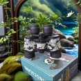 thumbnail image 2 of CHUANK Adult HD 10X50 Binoculars - Compact Long-Distance Observation  Suitable for Bird Watching  Sports  Traveling  Hunting  and Concerts - Includes Carrying Case and Shoulder Strap  Per, 2 of 7