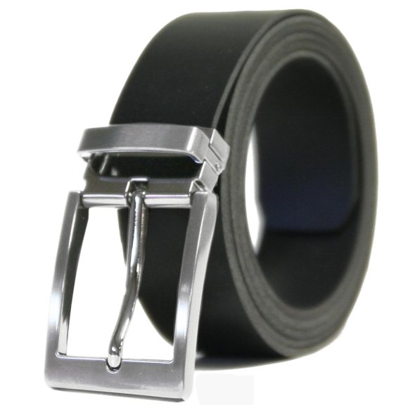 Black leather belt XXL Black