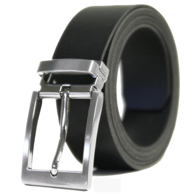 Black leather belt XXL Black