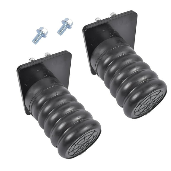 Koomaha Black Pair of Rear Suspension Helper Springs for 2009-2023 Dodge Ram 1500 SSR30747