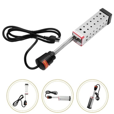 Omeite 1500W voltage 110-125V swimming pool heating tube swimming pool heater (US standard 1500W ordinary model)
