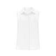 thumbnail image 5 of Top para mujer,Cárdigan sin mangas con botones para mujer, top holgado de verano con cuello en V, ropa informal de color liso, sopatenor, 5 of 8