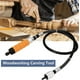 thumbnail image 5 of Cincel eléctrico para tallar madera con 5 cuchillos para tallar, 2 llaves, 1 juego de tubos blandos, herramienta para tallar madera, herramienta para tallar cuchillo, cincel con mango suave, 5 of 5