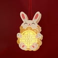 thumbnail image 4 of Mid Autumn Festival Lantern DIY Battery Powered Portable Rabbit Lantern Hanging StyleA, 4 of 7