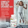 thumbnail image 3 of Solaray Childrens Vitamins & Minerals | Complete Multivitamin for Kids | Great Black Cherry Flavor, 3 of 6