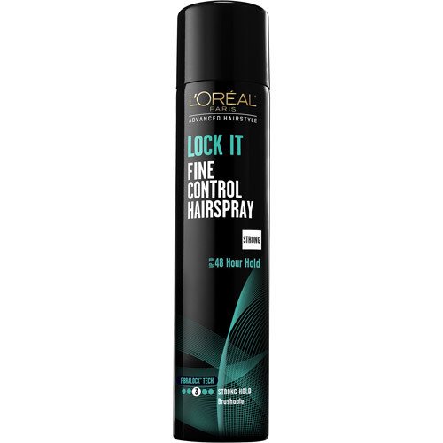 L'Oreal Paris Advanced Hairstyle Lock it Fine Control Hairspray, 8.25