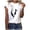 Black, variant on Yuhangmm Womens T Shirts, Ladies Fashion Leisure Spring Summer Round 3 D Printing Short Sleeve T Shirt Stretch Hot Pink XL