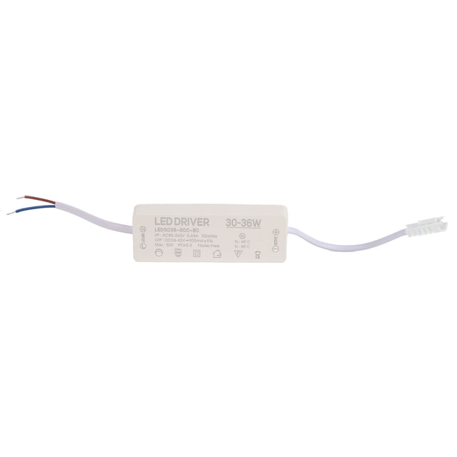 <p>Ower Drive ConnectorLED Driver 30-36W, LED Driver Is Noiseless In Use LED Driver Easy To Install For Office For Home</p>