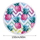 thumbnail image 2 of Xihbxyly Toalla de Playa Redonda de Microfibra, Diseño Colorido, Ligera, Resistente a La Arena, de Secado Rápido, Versátil, Ideal para Picnic, Yoga, 152 Cm, Ideal para Todas Las Edades., 2 of 6