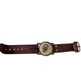 thumbnail image 3 of Marine Steampunk Wrist Watch Sundial Compass With Leather Strap Band Vintage Style Wearable Watch, 3 of 4
