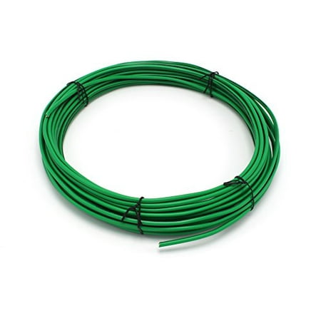 - Solid Copper Grounding Wire 12 AWG THHN Cable 25' FT Green Jacketed Antenna Lightning Strike # 12 GA Ground Protection Satellite Dish Off-Air TV Signal