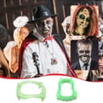 thumbnail image 1 of Halloween Tricky Toys Horror Luminous Dentures Terrorizing Toys 12PC, 1 of 8