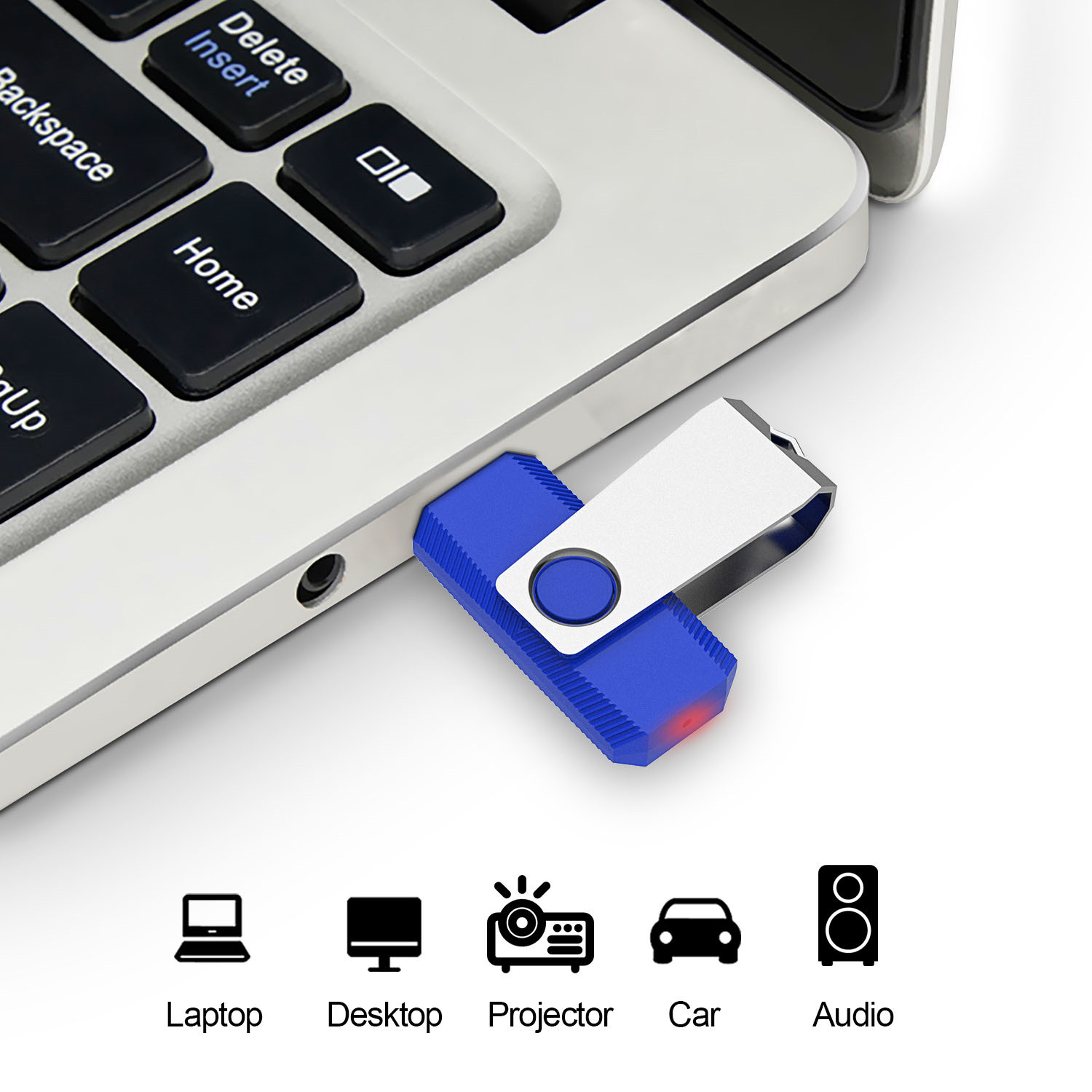 KOOTION 128GB USB Flash Drive 3.0 Memory Stick Jump Drive Zip Drive up to 80MB/s Thumb Drive, 1 Pack - image 2 of 10
