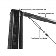 thumbnail image 6 of Atlas Automotive Equipment PRO7000ST 4-Post Super Tall Vehicle Storage Lift, 15’ Minimum Ceiling Height, 7,000lb, Extra Wide/Long, Diamond Plated Runways, Lock Ladder Design, For DIY/Hobbyists, 6 of 11
