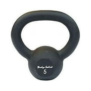 KBR15 - Iron Powder Coat Kettlebells 15 Pounds - Body-Solid