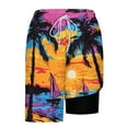 thumbnail image 5 of Oplxuo Mens Swim Trunks with Compression Liner 2 in 1 Board Shorts Quick Dry Swimming Trunks with Pockets, 5 of 5
