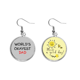thumbnail image 1 of Pendiente Sol Flor Pendiente Joyas Moda Unbranded M, 1 of 3