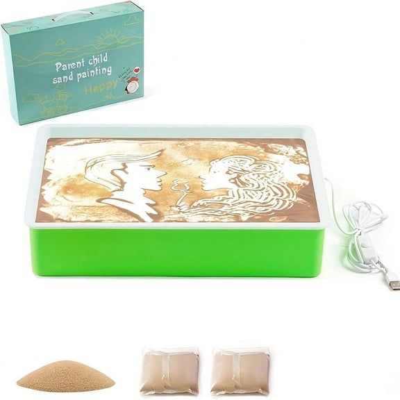 Kids Sand Painting Table, Beginner's Sand Painting Machine, Educational And Fun DIY Handmade Toy, Student Box, Gift For Kids,Unusual Toys,3  Year Old Kids Gifts,Baby Boy Toys
