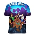 thumbnail image 6 of Scooby Doo Womens T-shirts Crewneck Shirts Blouse Short Sleeve Tee Shirts Girls Tops S, 6 of 8