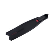 SEAC Motus Long Fins for Freediving and Spearfishing, Size 11 to 12, Black