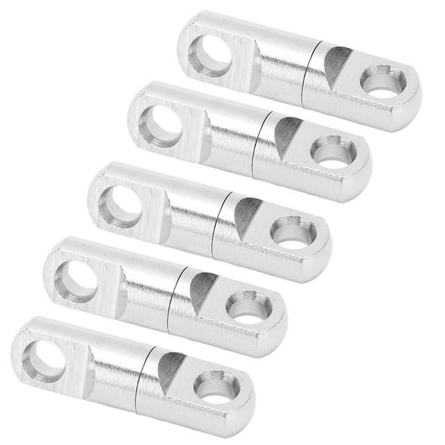 Gancho giratorio de pesca ANGGREK 5 unids/set de Acero inoxidable Tipo 360