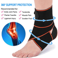 thumbnail image 3 of Ankle Brace for Women & Men - Breathable Comfortable Adjustable Ankle Stabilizer, Ankle Support Brace for Basketball, Running, Achilles, Minor Sprains,Joint Pain Relief, Injury Recovery, 3 of 6