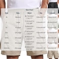 thumbnail image 3 of Ceisia Men's Quick Dry Cargo Shorts Elastic Waist Drawstring With Multi Pockets Casual Summer Beach Shorts Green XXXXL Gift, 3 of 9