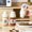 white, variant on Ovzne Portable Glass Seasoning Shaker Measured Dispenser For Outdoor & Kitchen Use
