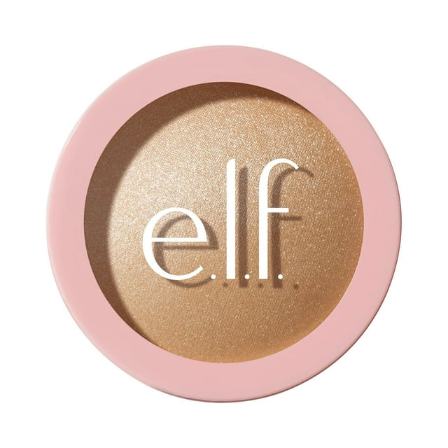e.l.f. Cosmetics Halo Glow Silky Powder Highlighter, Prosecco Poppin', 4.5 g