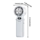 thumbnail image 3 of High-speed Handheld Ice Cool Fan Outdoor Portable Foldable Neck Hanging Fan Digital Stepless Speed Gray/white Optional, 3 of 5