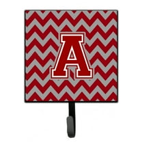 Carolines Treasures CJ1049-SH4-Parent Letter Chevron Maroon and White Leash or Key Holder CJ1049  multicolor