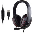 thumbnail image 1 of Stereo Gaming Headset for PC, Xbox One, PS4, Nintendo Switch, Wired Gaming Chat Headphones with 3D Surround Sound, Noise-Cancellation Microphone，Volume Control & LED Lights, 1 of 11