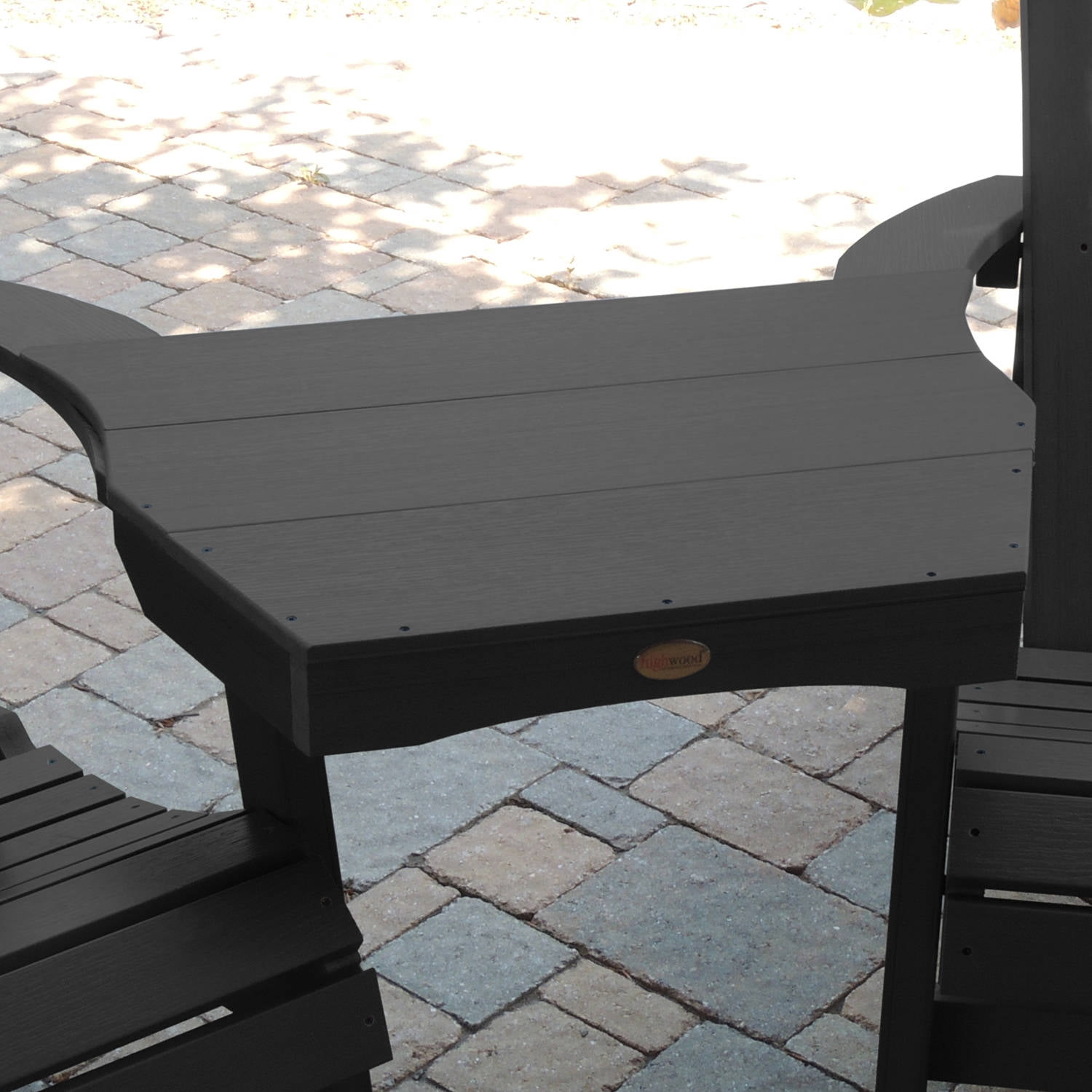 highwood® Eco-Friendly Adirondack Tete-a-Tete Connecting Table
