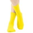 thumbnail image 4 of Dlentnea Kids Crew Socks Boys Girls Classics School Uniform Sports Breathable Casual Solid Color Sock, 4 of 5