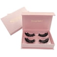 thumbnail image 4 of 2 pares de pestañas postizas 3D hechas a mano largas desordenadas cruzadas maquillaje pestañas postizas 02 Yuyangstore maquillaje pestañas postizas, 4 of 8