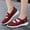 Red, variant on BONIXOOM Womens Sneakers Shoes for Women Running Shoes Running Slide Casual Shoes Red 2024 Summer Clearance Size 7