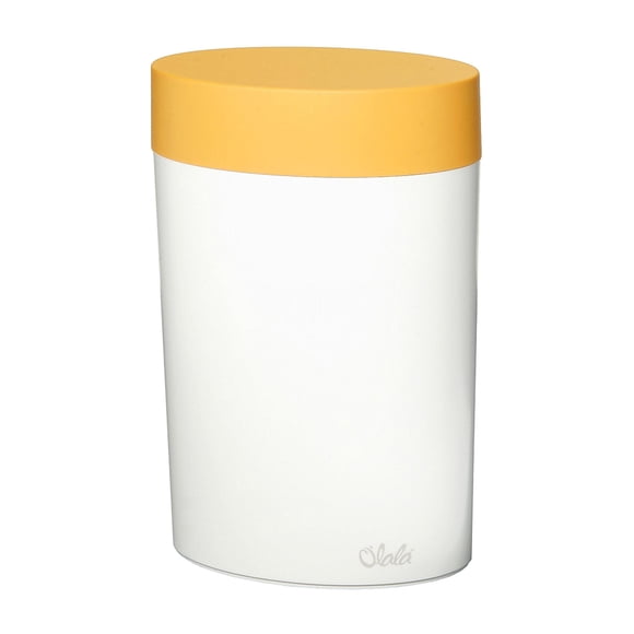 Juego 2 Contenedores blanco oval Modern olala Modern