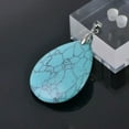 thumbnail image 6 of U8MO 2pcs Natural Stone Gemstone Charms Pendants lot for Jewelry Necklace Making-Heart (Bluestone), 6 of 6