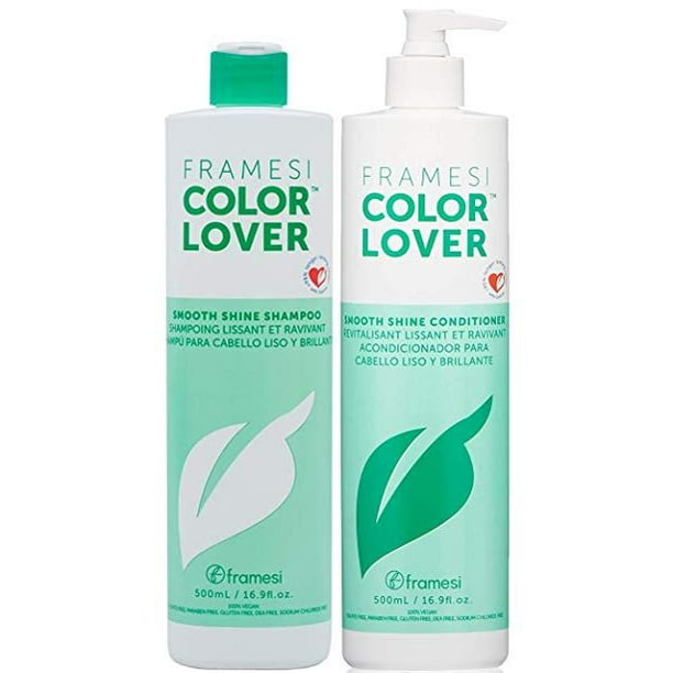 Framesi Color Lover Smooth Shine Shampoo & Conditioner Duo Set 16.9 oz